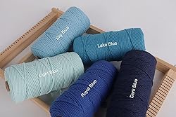 NOANTA Emerald Macrame Cord 3mm x 109yards, Colored