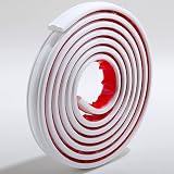 Gaahing Peel Stick Wall Molding Trim Chair Rail 3m x 2.7cm Self-Adhesive DIY view 6