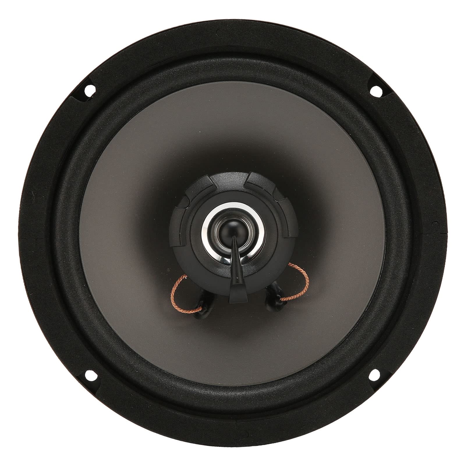 6in 500W Coaxial Speakers, 93dB 4 Ohm Audio, Surround Midrange Stereo Sound With Good Heat Dissipation, for All Car Sound Systems