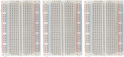 MMOBIEL 3x400 Point Solderless PCB Breadboard Proto Shield for Arduino