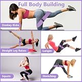 CFX Resistance Bands Set with Non-Slip Hips Glutes Three Levels view 7