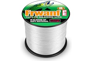 Frwanf Braided Fishing Line 8 Strands of Super Strong PE Fishing line Extreme Power Fishing Braided line is Used for Saltwater and Freshwater Fishing