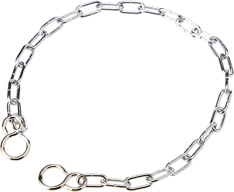 Merriway BH02252 Link Basin Chain with S Hook 300mm Chrome Plated