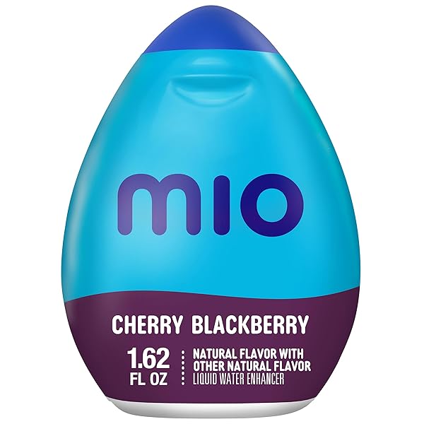 MIO CHERRY BLACKBERRY FLAVORED WITH OTHER NATURAL FLAVOR LIQUID WATER ENHANCER, 1.62 FL OZ BOTTLE