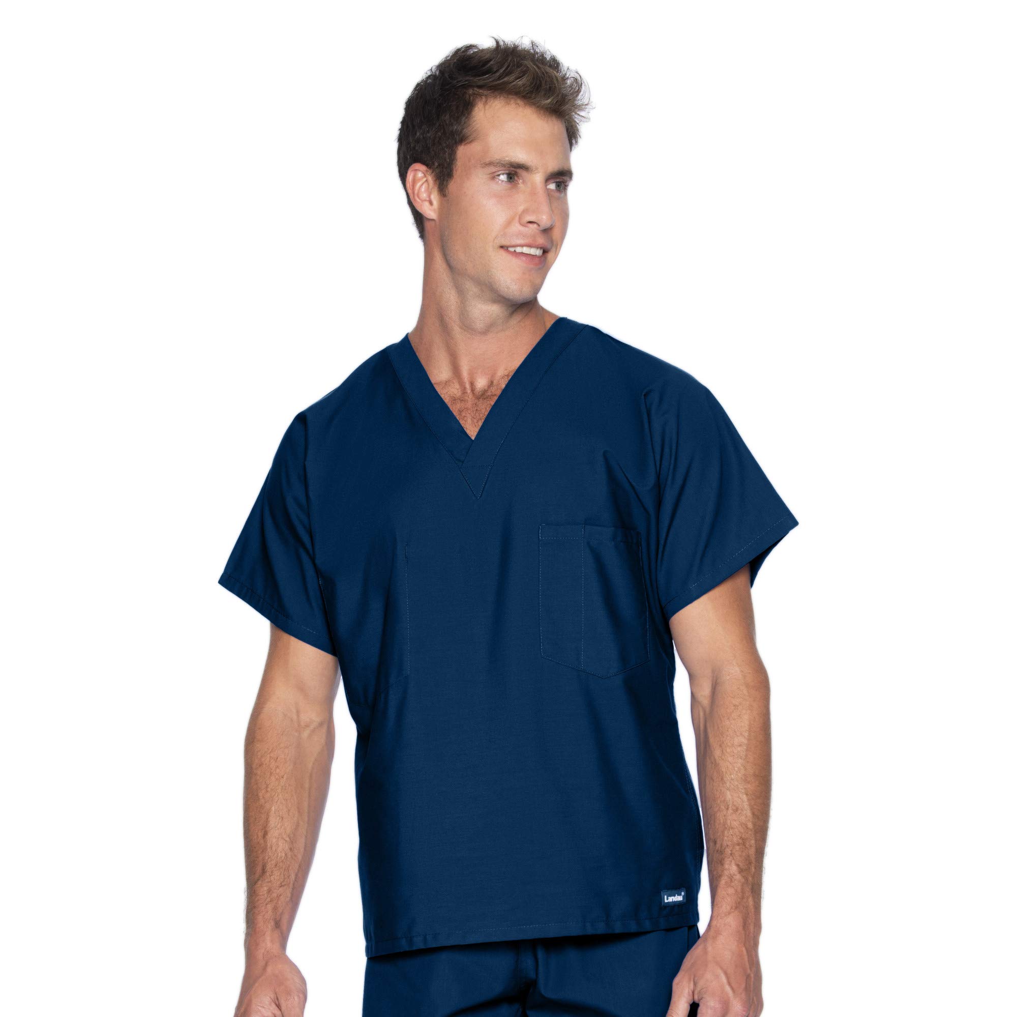 Landau Reversible Unisex VNeck Scrub Top 7502 Buy Online in United