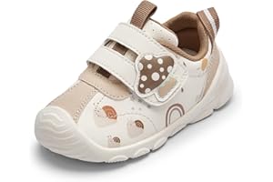 Balabala Toddler Girl Sneakers Walking Shoes Toddler Boy Sneakers Baby Sneakers Running Shoes Lightweight Slip on Sneakers