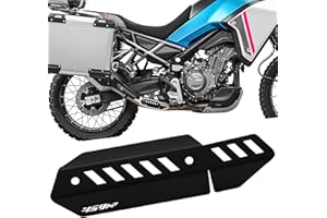 XIDAODIT Exhaust Heat Shield Exhaust Pipe Anti-scalding Cover Compatible with CFMOTO 450MT 450-MT IBEX 450 2023 2024 2025