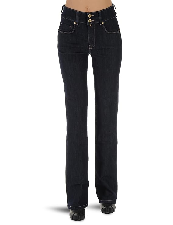Salsa Jeans Bootcut Femme Bleu (A) W40/L36 Amazon.fr Vêtements