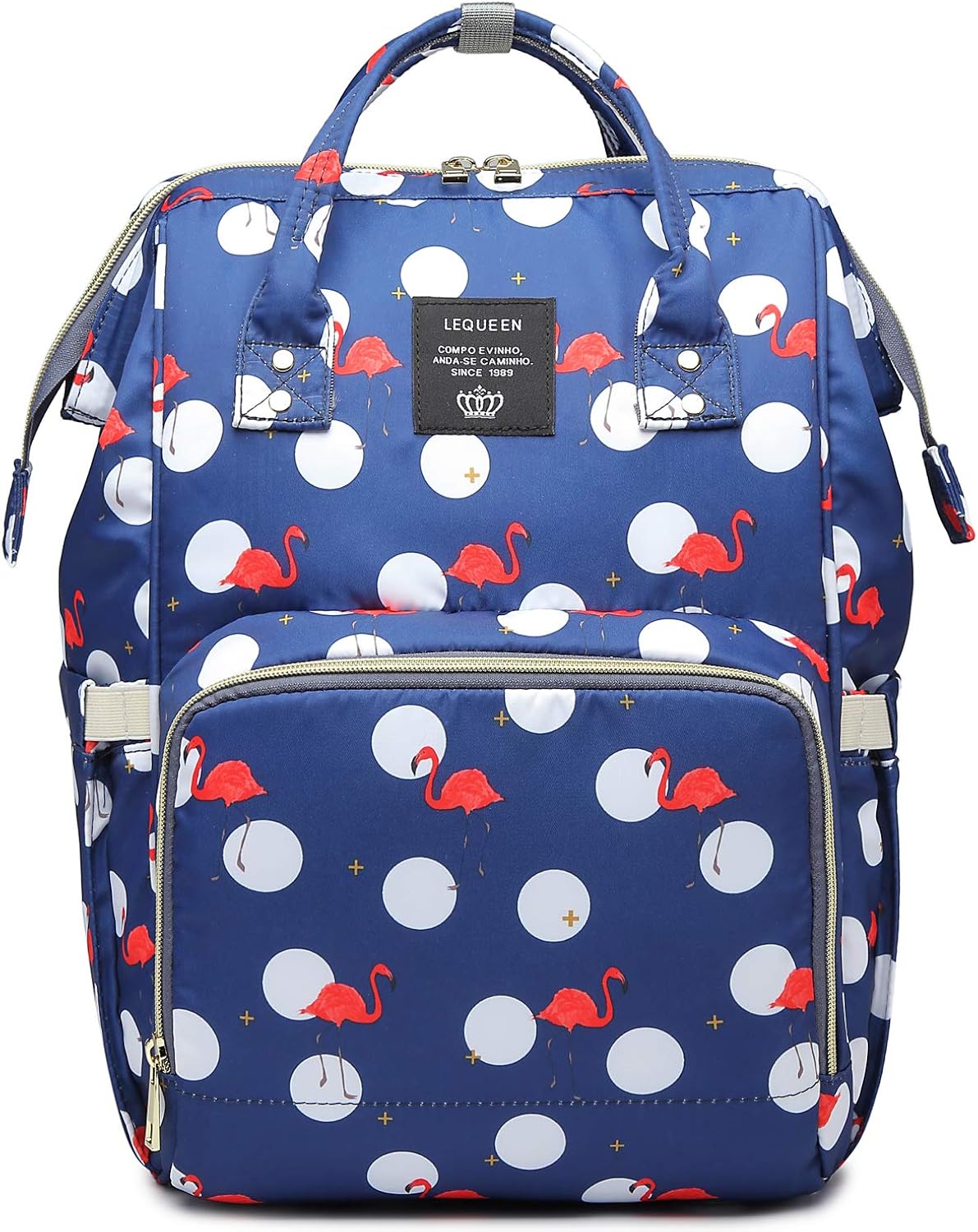 navy blue diaper bag backpack