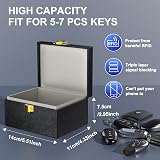 Lanpard Faraday Box Keyless Signal Blocking Car Key Protector view 5