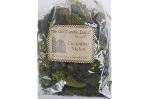 Old Candle Barn Cucumber Melon Potpourri Large Bag - Can be Used All Year Long - Perfect for Spring and Summer Decoration or Bowl Filler