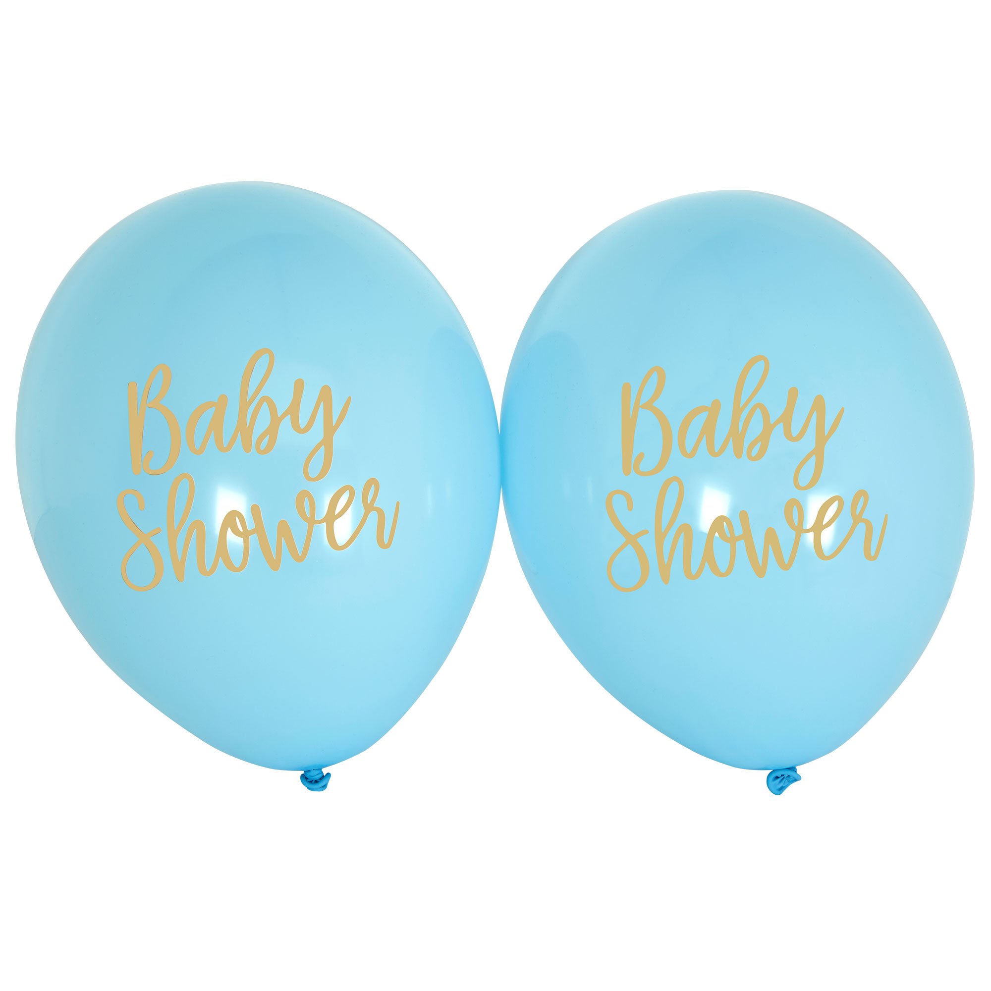Neviti Pattern Works - Balloons - Baby Shower Blue, Pack of 8