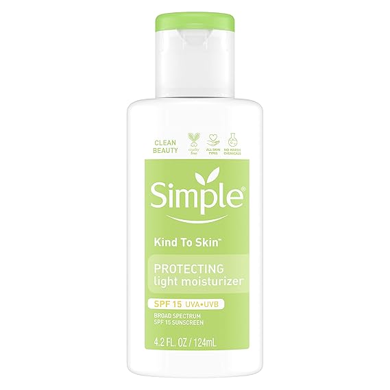 simple protecting light moisturizer spf 15 ingredients