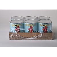 Bianco DiNapoli Organic Crushed Tomatoes, 28 oz (Pack of 6) - Grown in California, Vine Ripened, Hand Selected, Plum Tomatoes