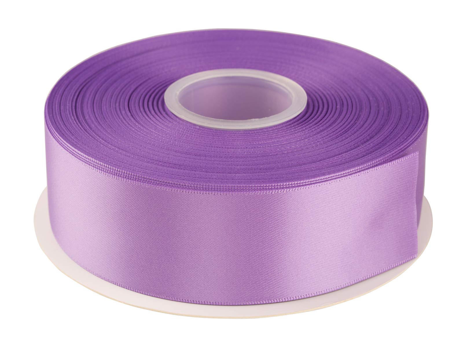 AVANAVA 38mm Wide Double Face Satin Ribbon - 45 Meters (463-Grape)