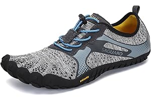 SAGUARO Womens Mens Barefoot Shoes Minimalist Trail Runner Wide Toe Box Zero Drop Outdoor Cross Training Shoe