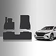 TOUGHPRO Floor Mats Accessories Set (Front Row + 2nd Row) for Mercedes Benz EQS 450+ EQS580 SUV All Weather Heavy Duty Black Rubber 2022 2023 2024 2025 (Made in USA)
