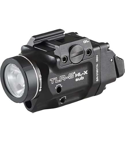 Amazon.com: Streamlight 69476 TLR-8 HL-X G Sub Rechargeable Rail