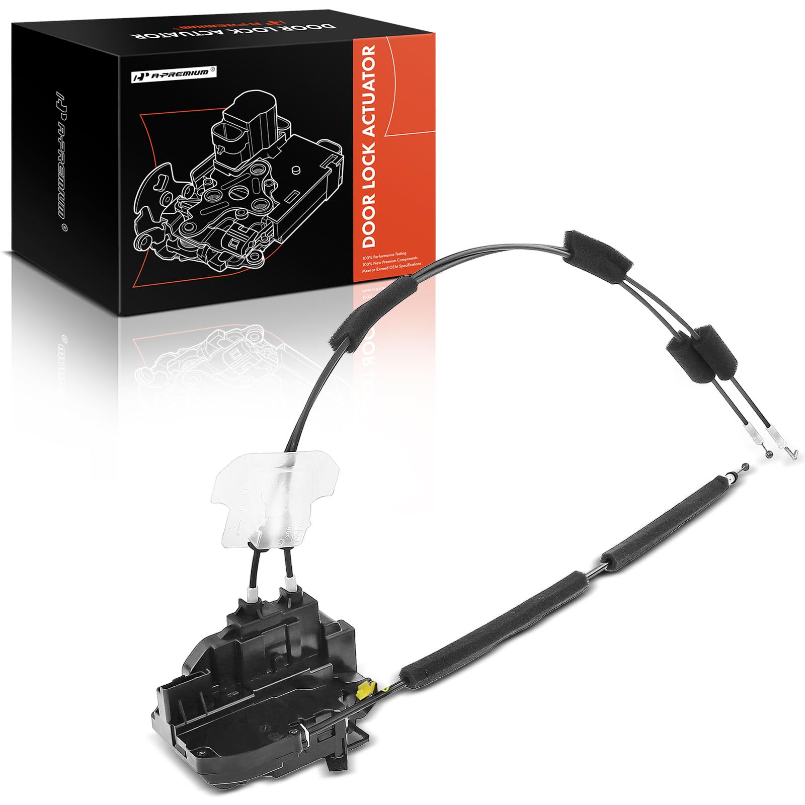 Photo 1 of A-Premium Door Latch Lock Actuator Compatible with Infiniti Vehicles - G35 2005 2006 2007, V6 3.5L, 2-Door Coupe - Front Left Driver Side, Replace# 80501AC80A, 80501AC800