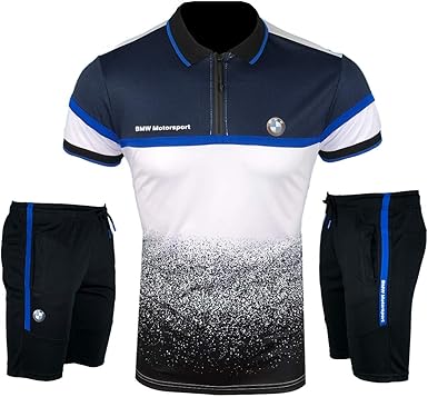 ensemble short tee shirt bmw