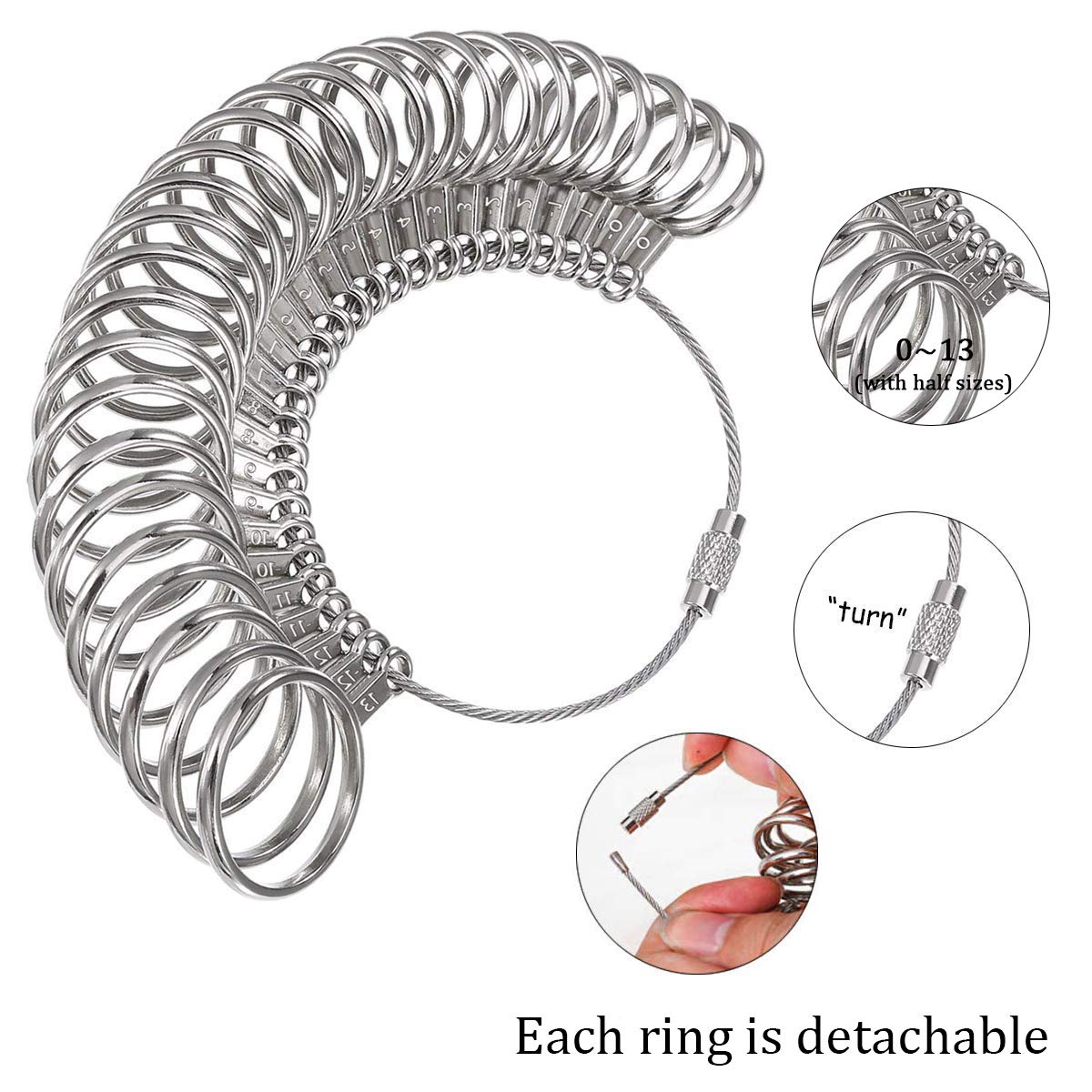 ring sizer cone