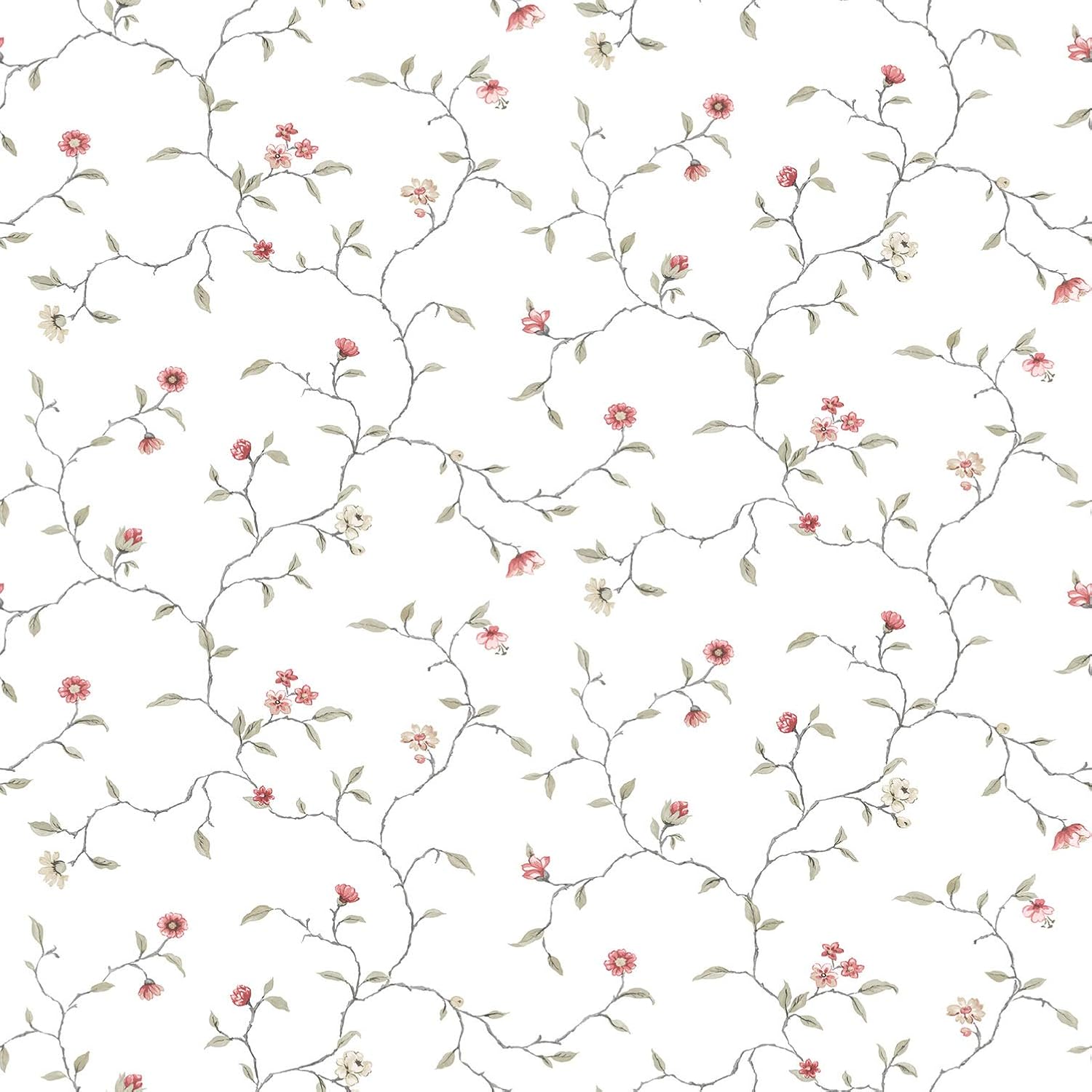 Galerie G12262 Kitchen Recipes Wallpaper, Red, Red / Cream