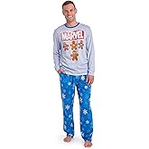 Marvel Avengers Spider-Man Iron Man Captain America Hulk Christmas Adult Pajama Shirt and Pants Sleep Set with Gift Box