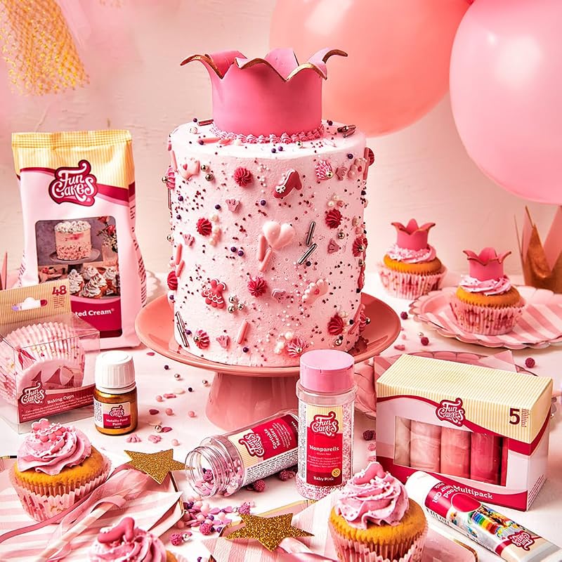 Sugar Paste Pasta de Azúcar, Hot Pink, 1 kg