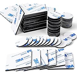 Double Sided Foam Tape Strong Pad Mounting,Black