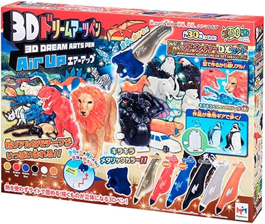 Amazon 3dドリームアーツペンわくわく アドベンチャーセット 6本ペン メイキングトイ おもちゃ Amazon 3dドリームアーツペンわくわく アドベンチャーセット 6本ペン メイキングトイ おもちゃ