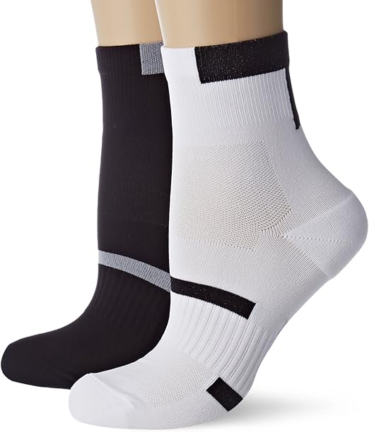 Dim Socquette impact medium x2 Calcetines deportivos, Multicolore (Noir/Blanc), 35/38 (Talla del fabricante: 35/38) (Pack de 2) para Mujer: Amazon.es: Ropa y accesorios