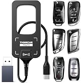 THINKCAR TKEY101 Key Fob Replacement Kits for Vehicles | Keyless Entry Remote Control with 3 Button Keypads, OE Quality, Work with THINKSCAN 689, THINKSCAN 689BT Scan Tool