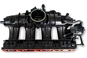Forrie Upper Intake Manifold without Solenoid Valve&Sensor Fit for Select 2.0L Gas Engine Audi A3/Q3/TT, VW VOLKSWAGEN Beetle/CC/Eos/GTI/Jetta/Passat/Tiguan