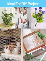 TOYPOPOR Chicken Wire 16x49ft Galvanized Hex Mesh Garden Fence Anti-Rust view 5