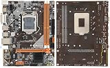 PUSOKEI B75 LGA 1155 Motherboard DDR3 M.2 SATA3 PCI-EX16 Graphics VGA HDMI DVI view 4