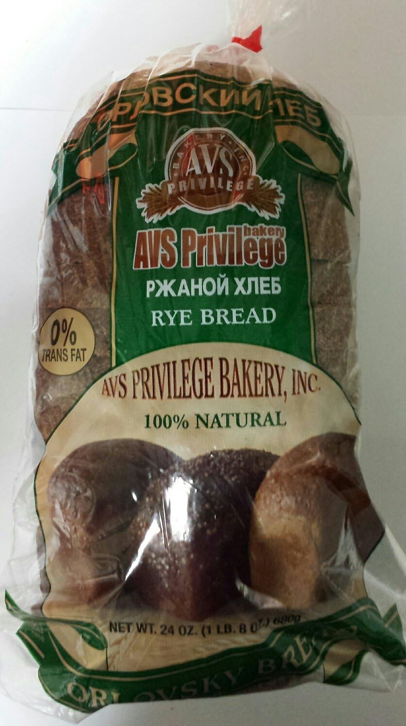 Russian Orlovsky Rye Bread Pack of 2