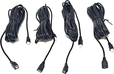 Dolphin Automotive 4m Parking Sensor Extension Leads 4 Pack