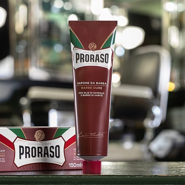 PRORASO NOURISHING SHAVING CREAM FOR MEN