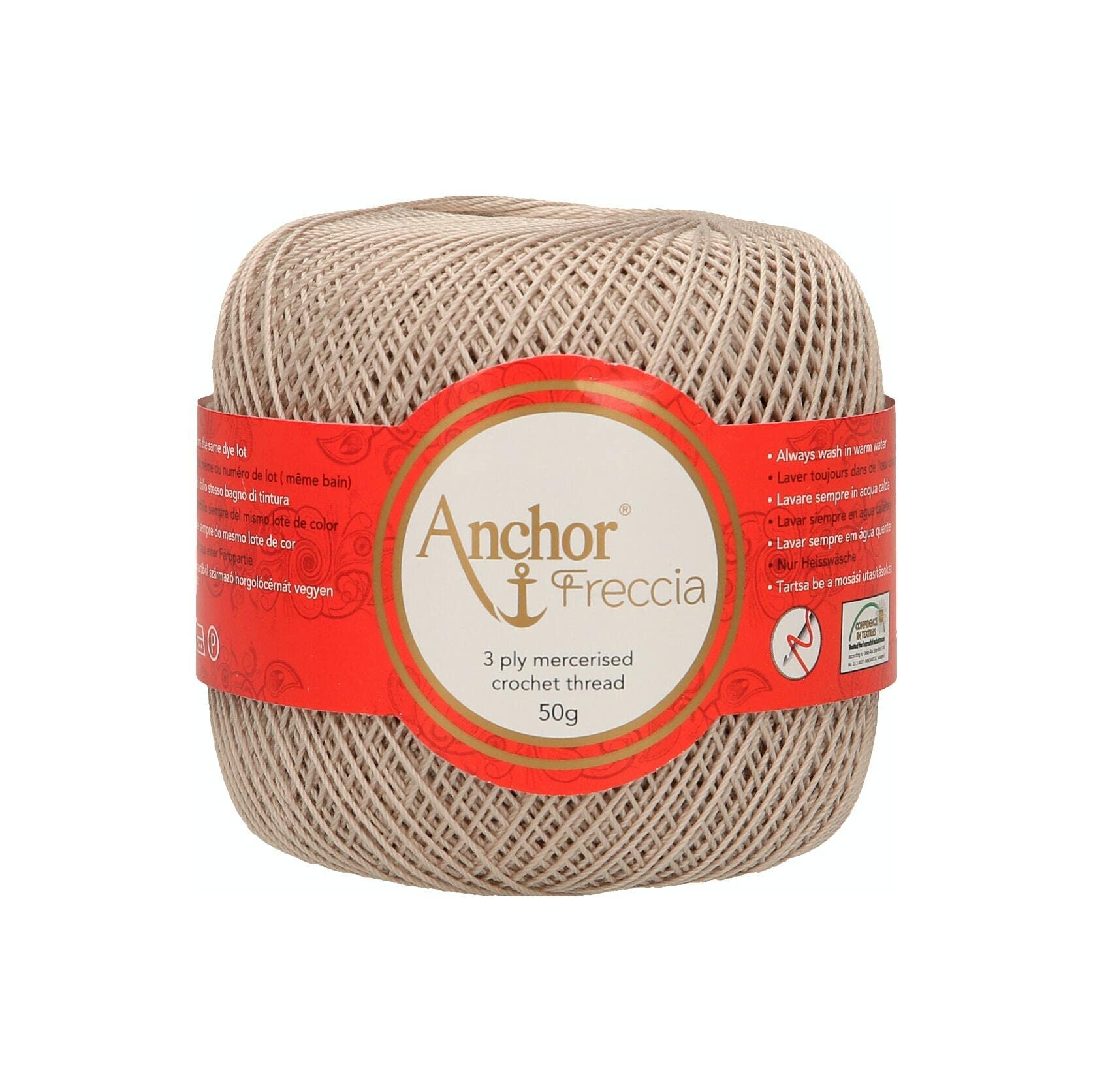 Anchor 4771016-00590 Crochet Yarn, 100% Cotton, 590, One Size, 88 g