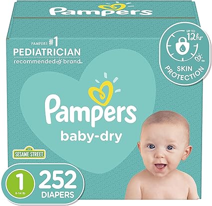 Amazon.com: Diapers Newborn/Size 1 (8 