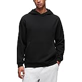 CRZ YOGA Cotton Fleece Lined Pullover Hoodies for Men - Cozy Casual Workout Essential Sweatshirts With Kangaroo Pocket