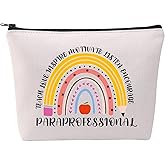 Paraprofessional Survival Kit Para Teacher Gift Paraprofessional Zipper Pouch Makeup Bag Paraeducator Appreciate Gift Teacher Aide Gift (Paraprofessional)