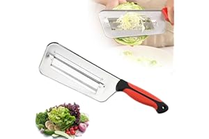 Stainless Steel Shredder Knife, 2025 New Cabbage Shredder for Coleslaw, Double-Layer Lettuce Shredders Vegetable Cutter Cabba