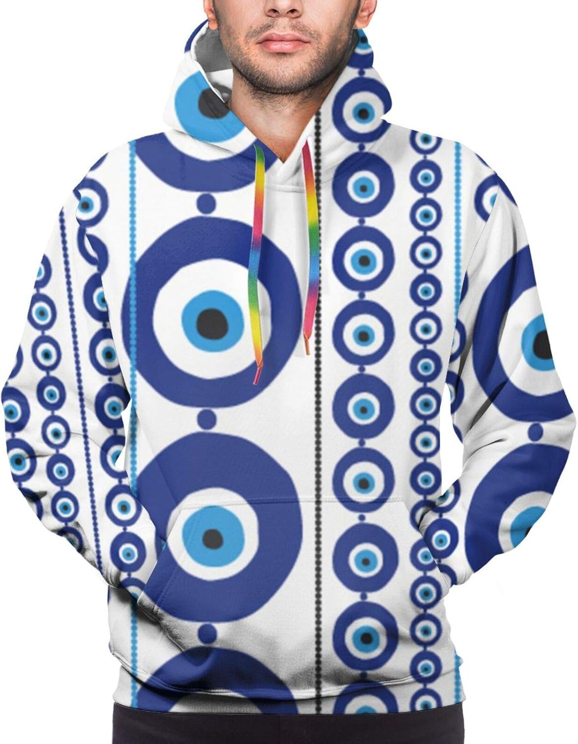 Evil Eye Amulett Unisex Fashion Printed Pullover Hoodies