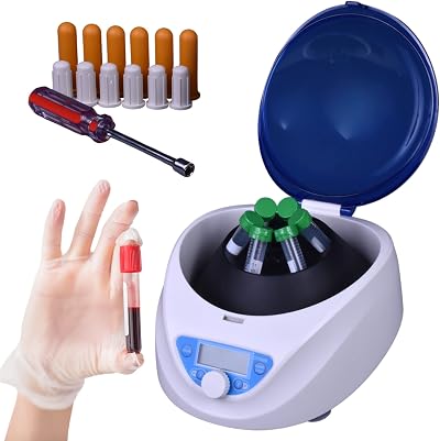 Labsales CF0506 PRP Centrifuge 6 Place 300-5000 RPM LCD 5-15ml Tubes