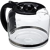 Capresso Glass Carafe 12 Cup, Black