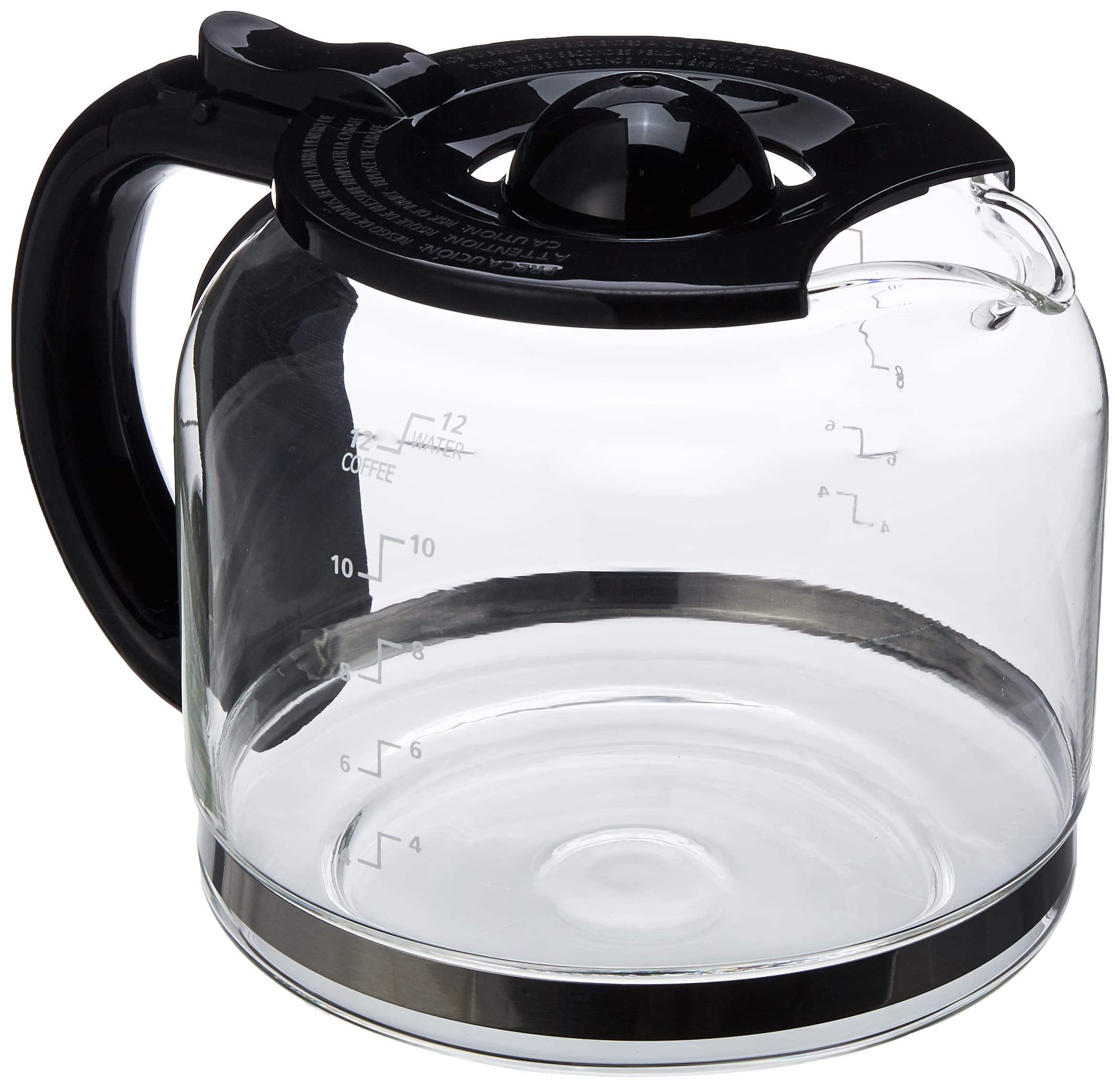 Capresso Glass Carafe 12 Cup, Black 12 Cups, | eBay