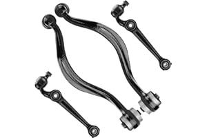 ILONPA Front Left&Right Lower Rearward Forward Control Arms w/Ball Joints for 2007-2012 Ford Fusion Lincoln MKZ Mercury Milan-K620492 K620493 (4pc)