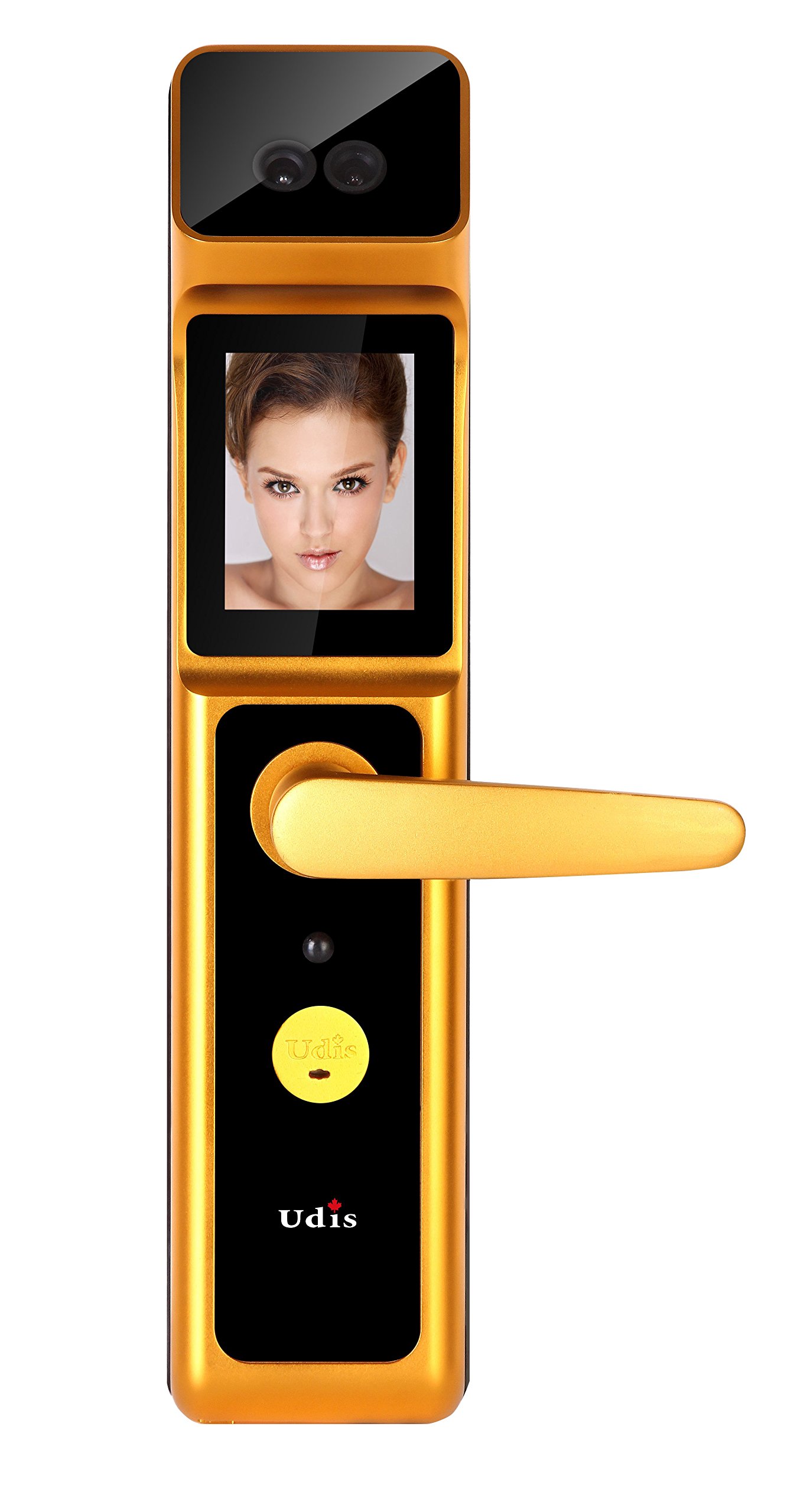 Udis 人脸识别锁 家用防盗门锁 密码锁电子智能