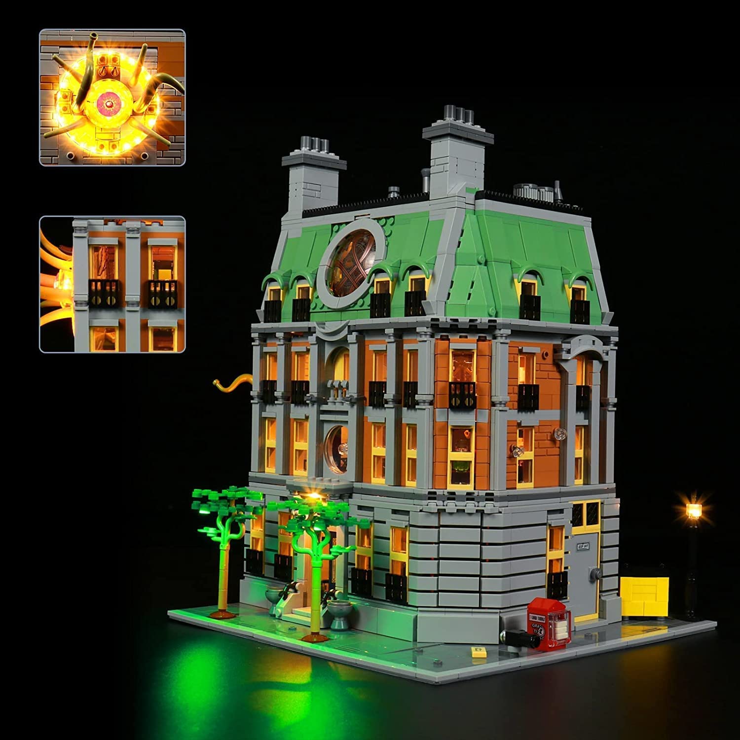 LED Light Set Compatible with Lego 76218 Marvel Sanctum Sanctorum Building Set - Doctor Strange Light Kit for Creative Decoration